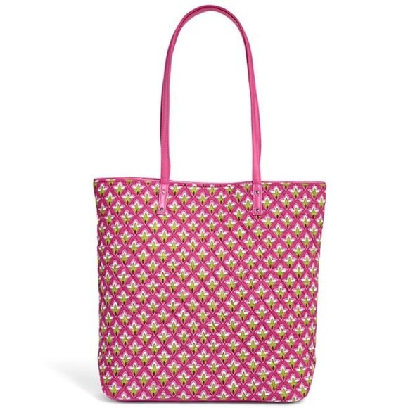 VERA BRADLEY DAY TOTE IN PETITE PINK - Picture 1 of 10